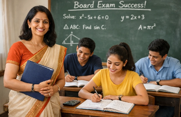 Teacher Teaching Students